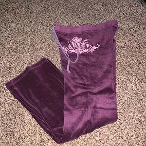 Purple Juicy Couture Sweat Pants